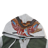 Tromp-L’oeil Vest Zip Hoodie