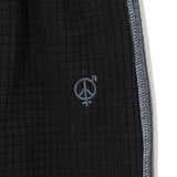 GRID FLEECE SHORTS Black