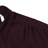 SIDE SLIT SHIRT Burgundy
