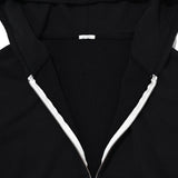 Daily Zip Hoody Black