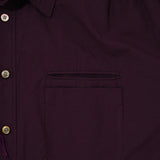 SIDE SLIT SHIRT Burgundy