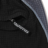 GRID FLEECE SHORTS Black