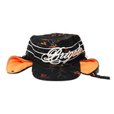 Ear Flap Pillbox Hat