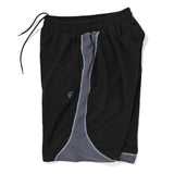 GRID FLEECE SHORTS Black