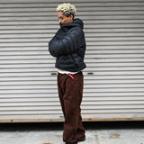 LOOSE Corduroy Maron brown