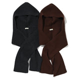 Wool Hood Scarf