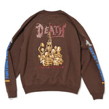 TORTURE & DEATH Crew neck sweat Brown