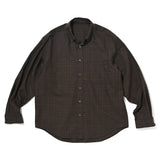 Daily Shirts Brown Glen Check