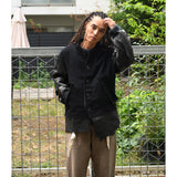 VARSITY JACKET Black