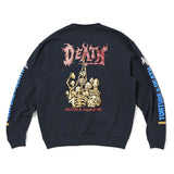 TORTURE & DEATH Crew neck sweat Navy