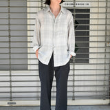 Tropical Slacks Black Stripe