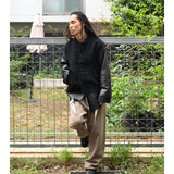 VARSITY JACKET Black