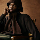 Wool Hood Scarf