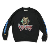 TORTURE & DEATH Crew neck sweat Black