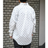 BELL COMMONS SHIRT 総柄White
