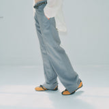Tropical Slacks Gray Stripe
