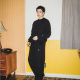 NEW RIVER WAVE SWEAT PANTS Black