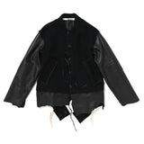 VARSITY JACKET Black