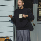 NEW RIVER WAVE CREW NECK Black