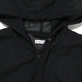Sheer Hooded Jacket Black