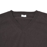 L/S V Neck Gray