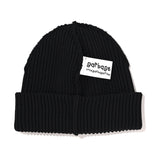 INSIDE OUT CUFF BEANIE Black
