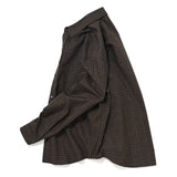 Daily Shirts Brown Glen Check