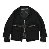 CROSS BLOUSON Black