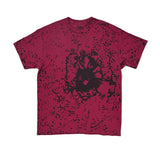 PAJA × UDAI CRACKED Tee Burgundy
