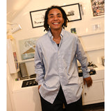 BELL COMMONS SHIRT 無地Blue