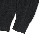 L/S V Neck Black