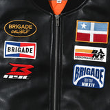 PRONTO LLEGRA VEGAN LEATHER VEST Black