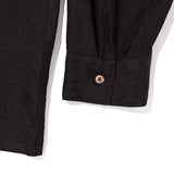 Cupro Regular collar L/S shirts Brown