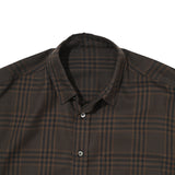 Daily Shirts Brown Glen Check