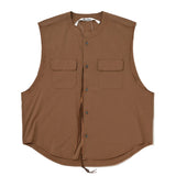 SLEEVELESS SHIRT Brown