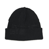 INSIDE OUT CUFF BEANIE Black