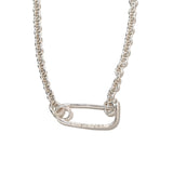 Kilt Pin Chain Hallmarked Sterling Silver