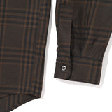 Daily Shirts Brown Glen Check