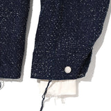 NEEDLE SILK DENIM COVERALL Indigo
