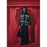 × AVILEX “EASTEND DRAGON” Varsity Jacket Black