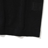 Washi V/N knit T-shirts - Black