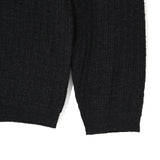 Crepe knit Shirt Black