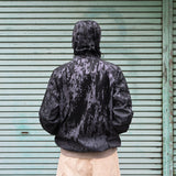 Rain Jacket Raindrops Gray