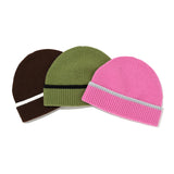 CONTRAST STRIPE BEANIE