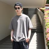 Cotton / Hemp Tee Gray Beige