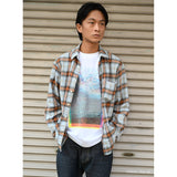 Planet L/S tee White