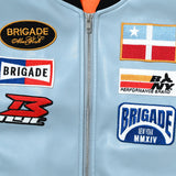 PRONTO LLEGRA VEGAN LEATHER VEST Blue