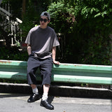 Cotton / Hemp Tee Gray Beige