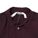 SIDE SLIT SHIRT Burgundy