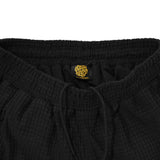 GRID FLEECE SHORTS Black